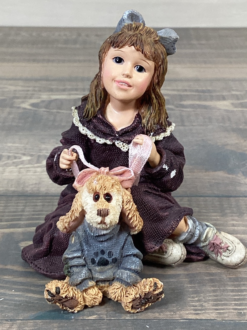 Boyds Bears Yesterday's Child 1999 "Cindy with Collier; Dress Up" #3555